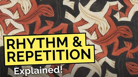 repetition art definition: the essence of rhythm in visual arts